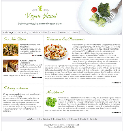 Click to view live demo of template #25430 template screen