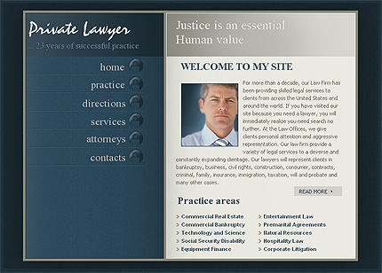 Click to view live demo of template #22893 template screen