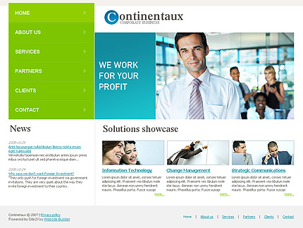 Click to view live demo of template #27672 template screen