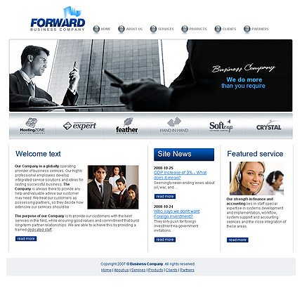 Click to view live demo of template #23815 template screen