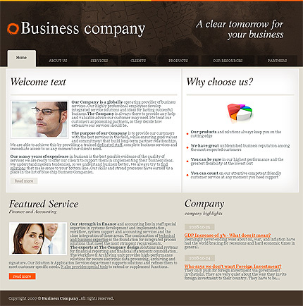 Click to view live demo of template #23888 template screen