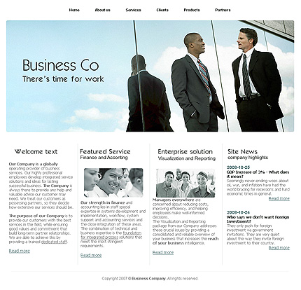 Click to view live demo of template #22871 template screen