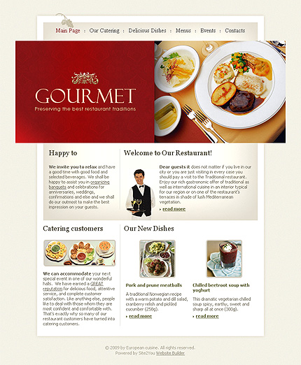 Click to view live demo of template #25438 template screen