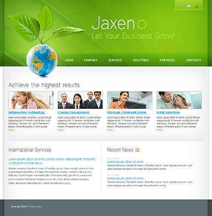 Click to view live demo of template #29674 template screen