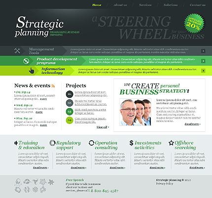 Click to view live demo of template #29598 template screen