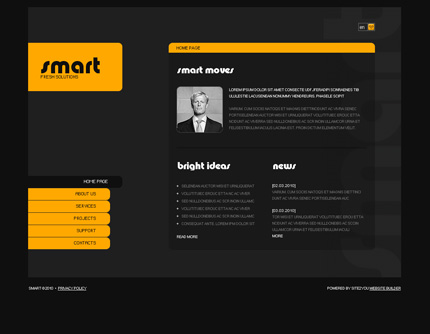 Click to view live demo of template #30674 template screen