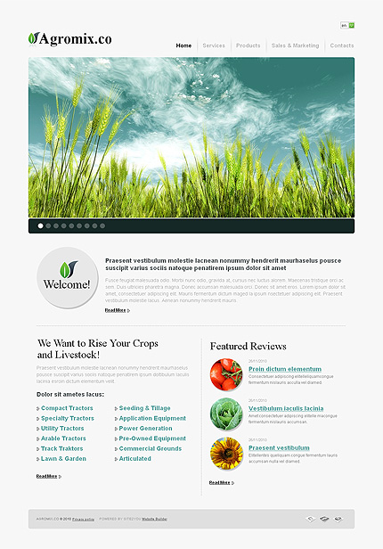 Click to view live demo of template #33245 template screen